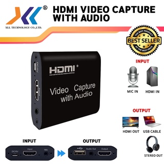 XLL HDMI VIDEO CAPTKURE WITH AUDIO รุ่น HDMI-045 ความละเอียด 4.