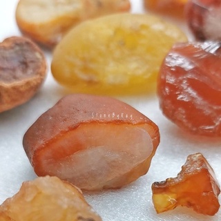 หินคาร์เนเลี่ยนก้อนธรรมชาติ Carnelian set.1