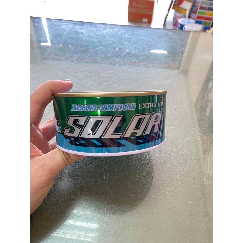 ครีมขัดรถ Solar ยาขัดหยาบ และขัดเงาในตัว โซลาร์ นํ้ายาขัดหยาบโซล่าร์ เนื้อละเอียด ขัดเงา เคลือบเงา ขัดลบรอย ขีดข่วน thumbnail 3