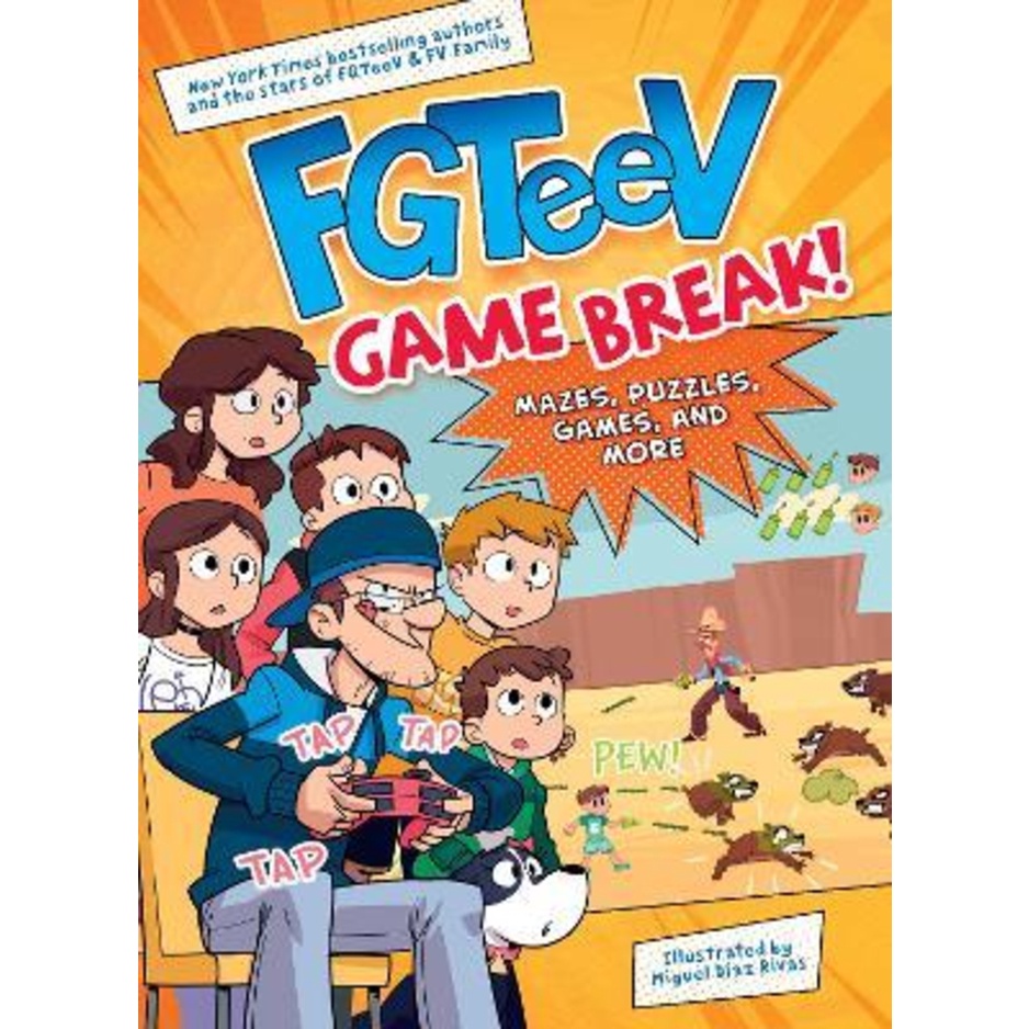 FGTeeV: เกมแตก! โดย FGTeeV (ฉบับสหรัฐอเมริกาปกอ่อน)