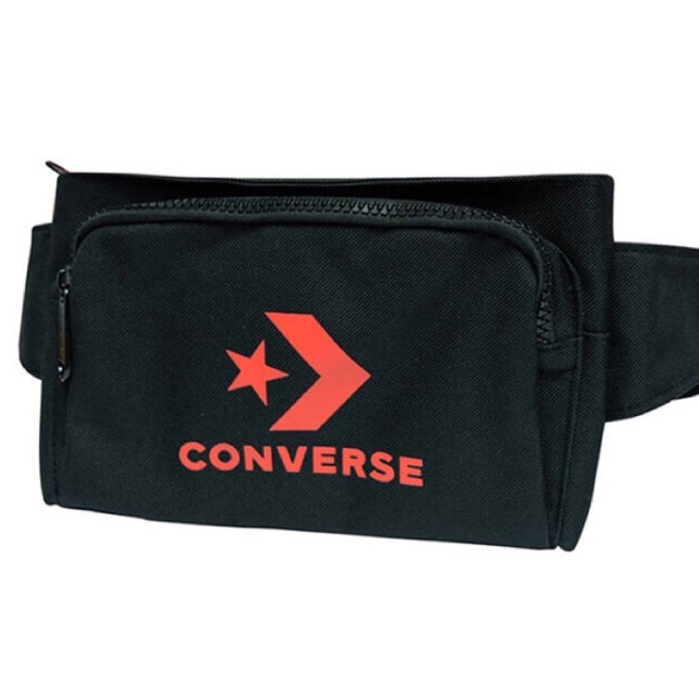 Converse กระเป๋าคาดเอว-อก New Speed สีดำ