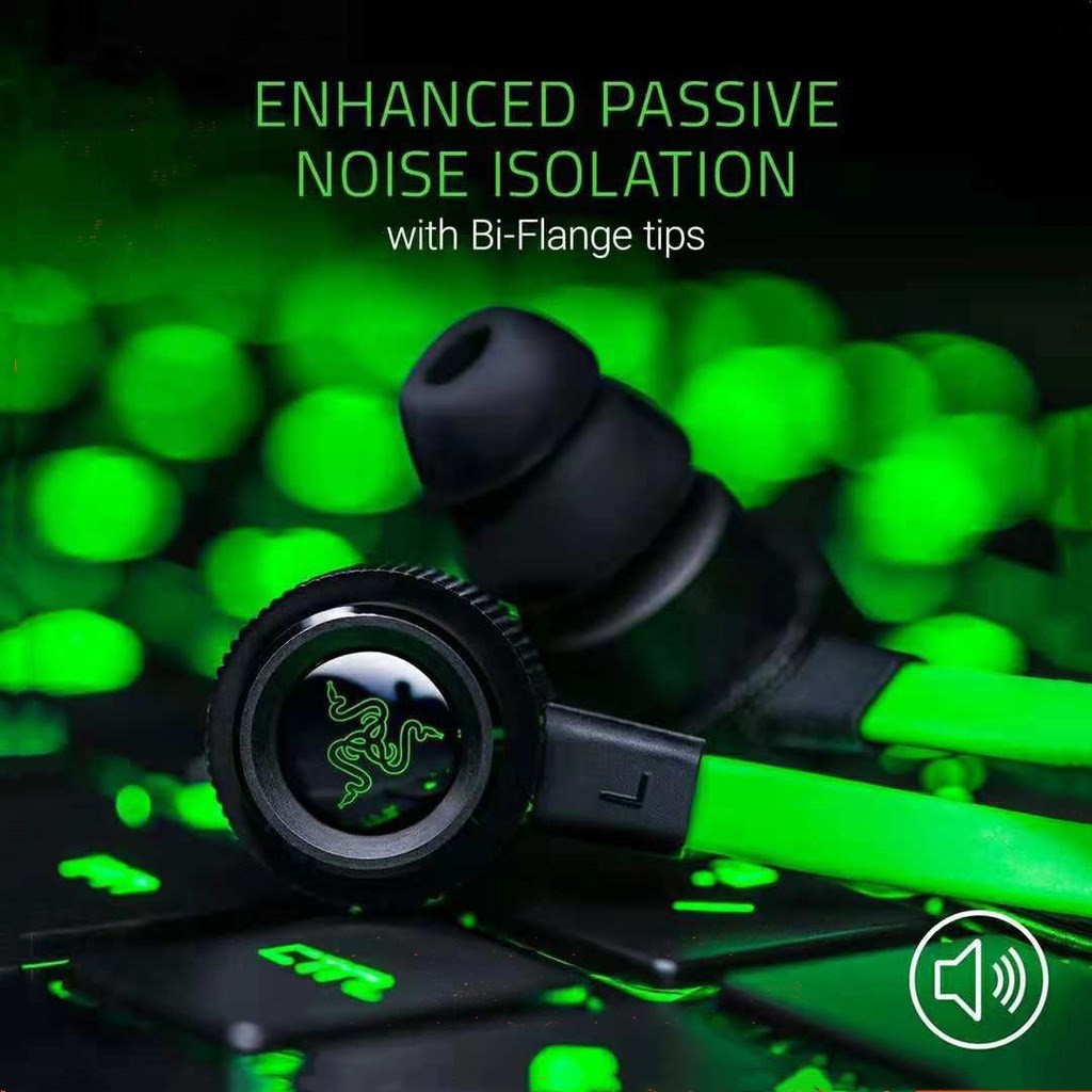 ชุดหูฟัง Original Razer HammerHead In-Ear - listening.th - ThaiPick