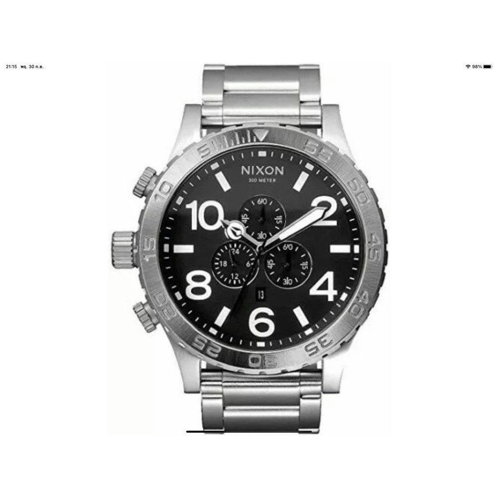 นาฬิกา NIXON MEN'S A083 000 51-30 CHRONO QUARTZ CHRONOGRAPH พร้อมกล่อง (ใหม่)