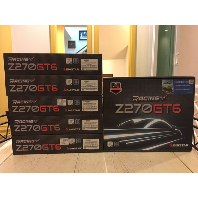 Mainboard Biostar Racing Z270 GT6 (Intel Gen 6th&7th)