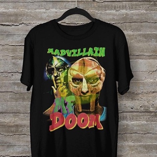 [COD]พร้อมส่ง เสื้อยืดแขนสั้น คอกลม ผ้าฝ้าย 100% พิมพ์ลาย Mf Doom Madvillain หลากสี แฟชั่นฤดูร้อน สําหรับผู้ชาย และผู้หญ