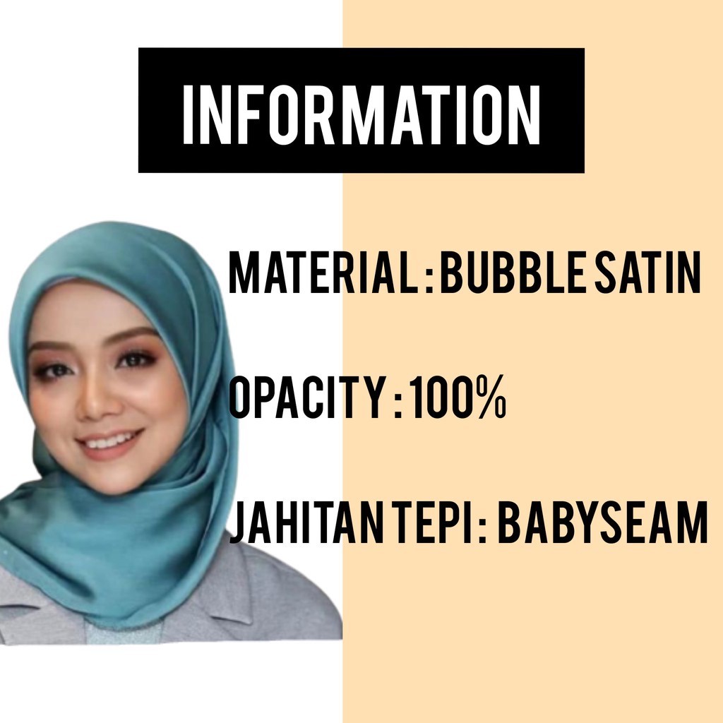Bawal SATIN LUXE PREMIUM/ BUBBLE SATIN