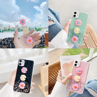 เคส Redmi Note 11 10 9 9S 9A 9T 8 8A 7 Pro Xiaomi MI A2 Lite POCO X3 NFC Candy Color Three flowers Starry Sky Soft TPU Case Cover