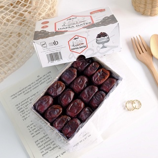 Dried Date palm Mazafati อินทผลัมมาซาฟาตี สายพันธุ์อิหร่าน อินทผลัมอบแห้งเกรด A หวานธรรมชาติ ขนาดกลาง By Happy Fruits