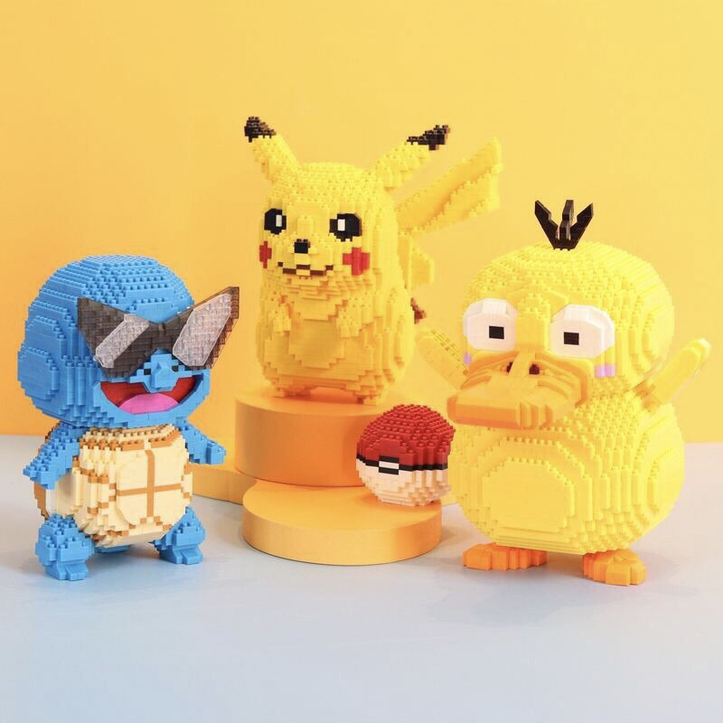 เลโก้นาโนตัวต่อโปเกม่อน​ มาใหม่3แบบ​ Lboyou