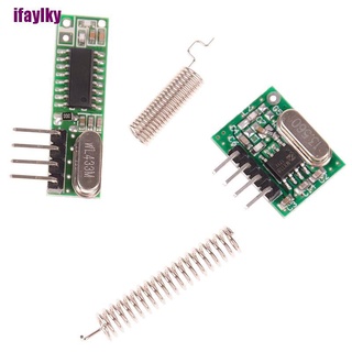 [Ifay] โมดูล Rf 433mhz ซูเปอร์โรไดน์รับและส่งสัญญาณชุดสําหรับ Arduino Lky