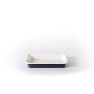 CHABATREE Enamel baking tray L Mid blue (GL155-MB) เอนาเมล