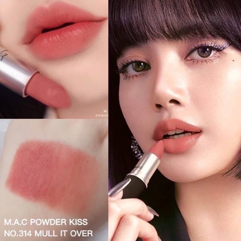 แท้ % [ฉลากไทย/เช็คใบเสร็จได้] Mac Powder Kiss Lipstick 3g