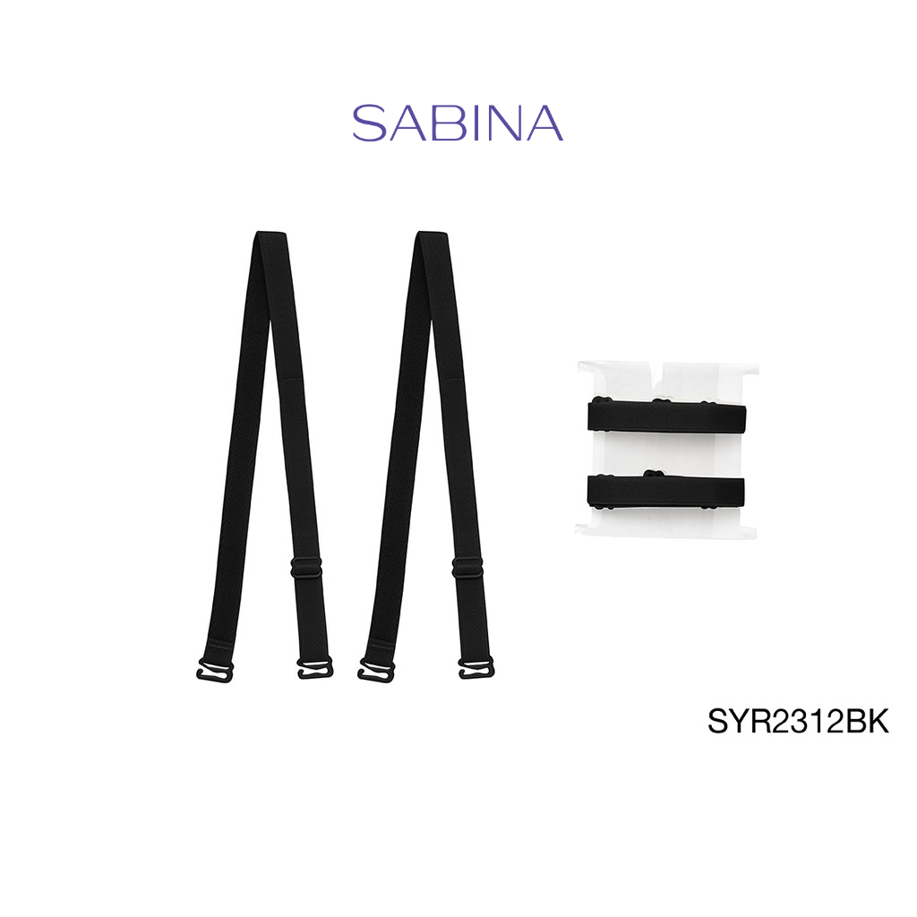 Sabina สายแขนสำเร็จ 12 มิล รหัส SYR2312BK สีดำ จำนวน 2 คู่ / แพ็ค