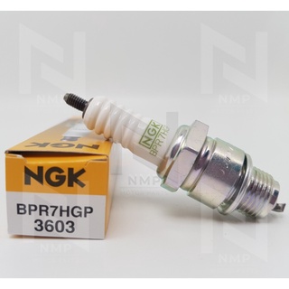 หัวเทียนเข็ม G-POWER รุ่น LEO ,TUXEDO , RC100 , RC110,COSMO เบอร์ BPR7HGP แท้ NGK SPARK PLUG