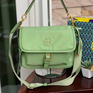 💕 TORY BURCH Logo Patch Satchel Bag