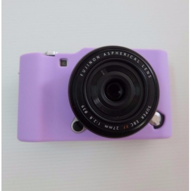 Case silicone Fuji XA3 XA10 Purple #0878
