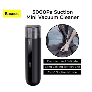 Baseus A2 Car Vacuum Cleaner CRXCQA2-01  เครื่องดูดฝุ่นไร้สาย พกพา ใช้งานบนรถ car automotive vacuum T8