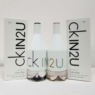 น้ำหอม CK In2u Edt 100ml (กล่องเทส) แท้ 100%