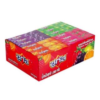 ซูกัส ลูกอม รสผลไม้ ขนาด 30 กรัม แพ็คละ 36 แท่ง Sugus Fruit Candy Stick