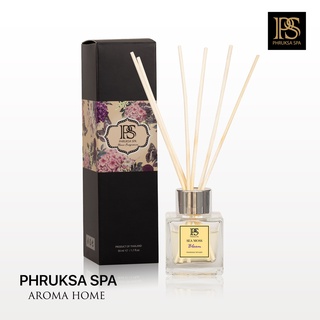 PHRUKSA SPA ก้านไม้หอมปรับอากาศ กลิ่นมอสทะเล 50 มล.(Reed Diffuser 50 ml Seamoss)|น้ำหอมบ้าน