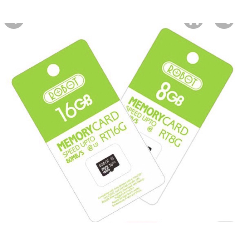 การ์ดหน่วยความจําหุ่นยนต์ 8gb, 16gb, 32gb Original Class 10