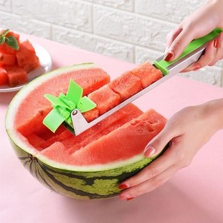 อุปกรณ์หั่นเเตงโม ผลไม้ อเนกประสงค์ Watermelon Cutter Stainless Steel-01Jul-J1