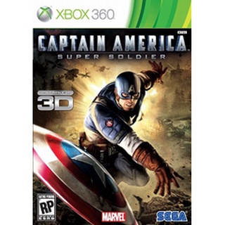 Captain America Super Soldier xbox360 [Region Free] แผ่นเกมXbox360 แผ่นไรท์สำหรับเครื่องที่แปลงแล้ว LT/RGHทุกโซน