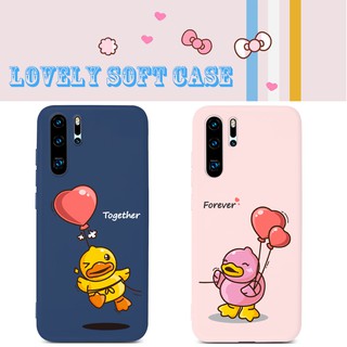 เคสมือถือ Huawei Nova 7 7i 6 7 SE 5T 5Z 5 5i Pro Y9 Prime 2019 Y9S Y6S P40 Pro Plus Lite E Y7P 2020 Y6P Y5P Y8P P20 P30 Pro Plus P20 P30 Lite Y7 Pro 2019 Nova 3e 3i 4e Mate 20 30 Lite Pro Case Yellow Ducks Cute cartoon TPU Covers