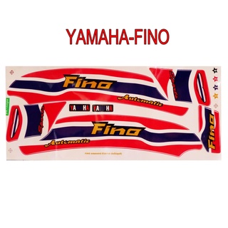 A สติ๊กเกอร์ติดรถมอเตอร์ไซด์ลายธงชาติไทย สำหรับ YAMAHA-FINO