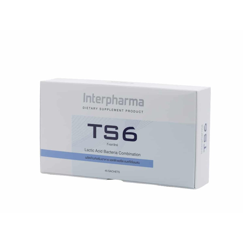TS6  45ซองโปรไบโอติก (Probiotic) ถูก จำกัดความโดยองค์การอนามัยโลกว่า คือ จุลชีพมีชีวิตที่ให้เสริมเข้