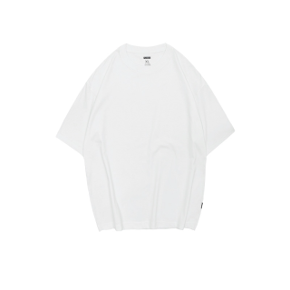 Yuedpao เสื้อยืด OVERSIZE รับประกันไม่ย้วย 2 ปี เสื้อยืดสีพื้น OVERSIZE_สี WHITE