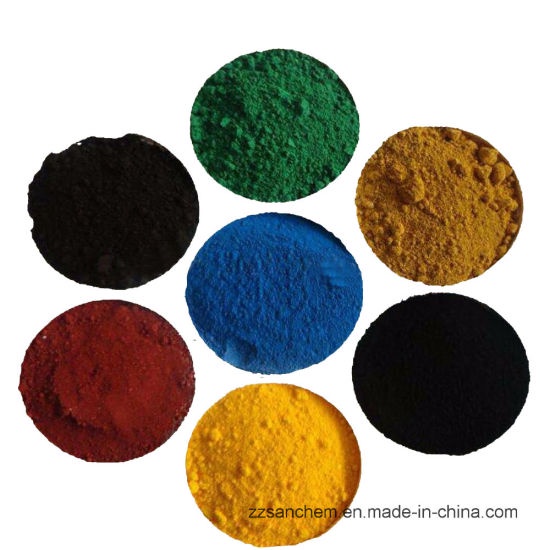 ผงสี สีฝุ่น 100กรัม สำหรับผสมปูน Iron Oxide Pigment