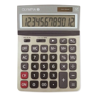 โอลิมเปีย เครื่องคิดเลข รุ่น GX-120ST101344OLYMPIA Calculator #Gx-120St Olympia Calculator Model GX-120ST101344OLYMPIA C