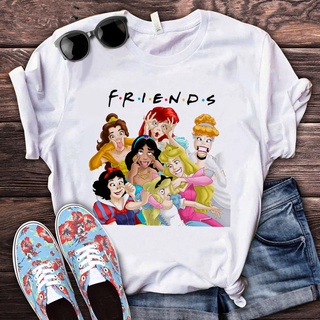 Kawaii Disney Princess  Y2K T Shirt Women Dark Snow White Grunge Tshirt Graphic Vintage Cute Anime T-shirt Female