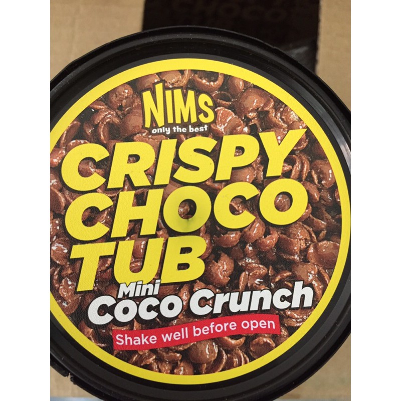 Crispy choco tub coco crunch/ball