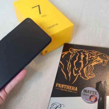 ฟิล์มกระจก Realme 7 Pro PANTHERA PROTECTOR