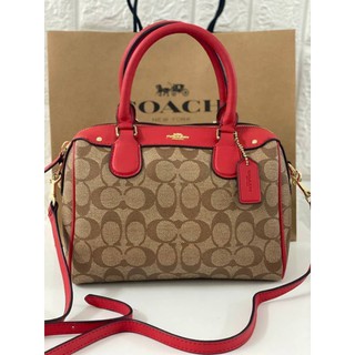 COACH MINI BENNETT SATCHEL CROSSBODY BAG ⭐Size(9"):23*12.5*16cm