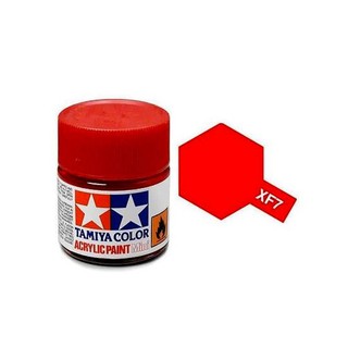 Tamiya Acrylic Paint XF-7 (Flat Red)