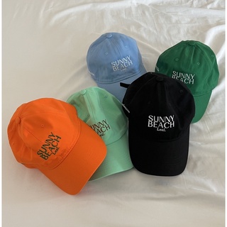 (ส่วนลดหน้าแอพหาไม่เจอทักแชทนะคะ🥰) cap sunny beach leaf หมวก…