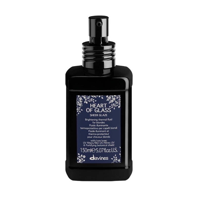 Davines Heart of Glass Sheer Glaze 150ml สเปรย์บำรุงผมเสียจากการทำสี