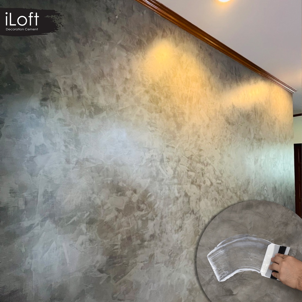 ซื้อคู่คุ้มกว่า iLoft MIXED 10kg. สีปูนขัดมันผสมเสร็จ + iLoft Foam Wax” โฟมแวกส์สูตรน้ำ - รูปที่ 5