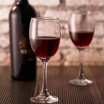 (2/6ใบ) แก้วไวน์แดงมีขาก้านจับถนัดมือ เหมาะสำหรับใช้ในบ้าน Home Use Wine Glass