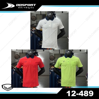 Grand sport 12-489 เสื้อโปโล ผู้ชาย แกรนด์ สปอร์ต ของแท้ มือ1 ลดราคาตัดสต็อก