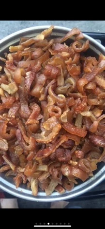 แคบหมูยายอ้ำแบบกึ่งสำเร็จรูปน้ำหนัก1กก.