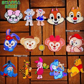 ตัวรีดติดเสื้อ ตัวรีด disney หมีพูห์ duffy stellalou ตัวรีดด…