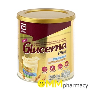 GLUCERNA PLUS 400G.กลูเซอนา พลัส (กลิ่นธัญพืช)