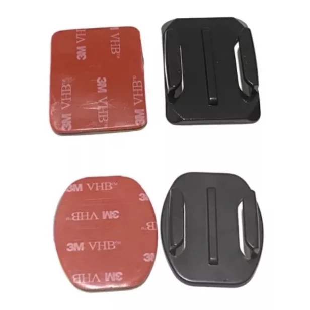 ขาติดหมวกกันน้อค พร้อม ฐานและแผ่นกาว สำหรับ กล้องโกโปร กล้องแอคชั่น Motorcycle helmet bracket for Gopro , Action Camera thumbnail 5