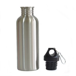 Bpa Free 304 ขวดน้ําสแตนเลส 0.5L 1L 1.2L 1.5L 2L ผนังเดี่ยวไม่สามารถเก็บอุณหภูมิได้