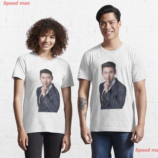 เสื้อยืดครอปเสื้อยืดKorean Drama ฮัน ฟาน Korea Hallyu ผู้ชาย Hyun binเสื้อยืด ละครเกาหลี Hyun bin Essential T-Shirt เสื้