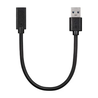 USB 3.1 Type C Female to USB 3.0 Male Connector Data cable USB-C Black